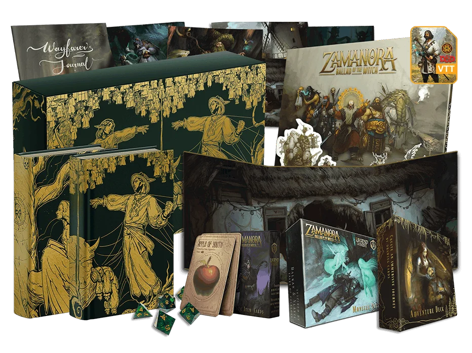 ZAMANORA: Ballad of the Witch - Deluxe Box